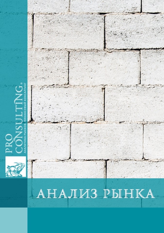 Анализ рынка газобетона в Украине. 2021 год